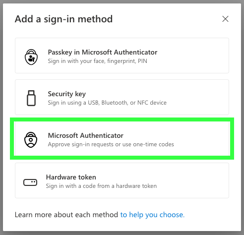 Authentication method