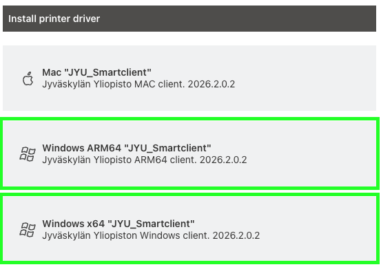 Windows- drivers