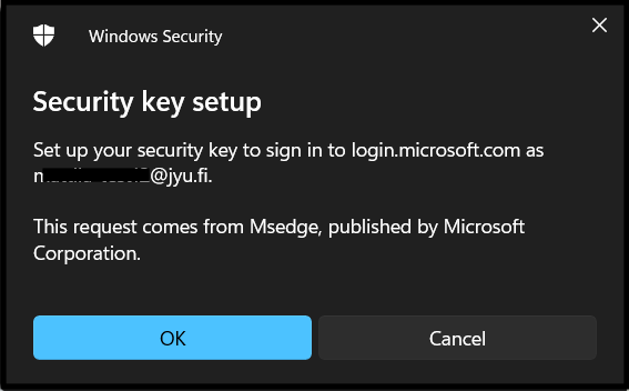 A screenshot of a computer security systemDescription automatically generated with low confidence