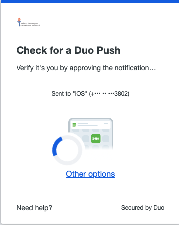 Check for a Duo Push