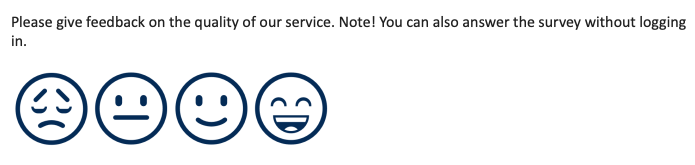 customer feedback survey